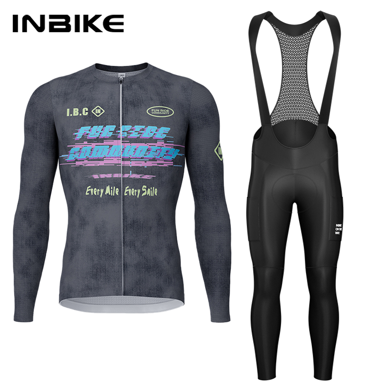 Cycling Gear Brands - INBIKE-Conjunto de ciclismo para hombre, Jersey