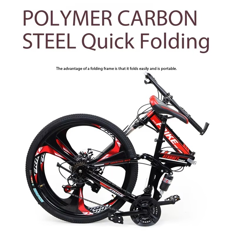 Bicicleta Plegable de Montaña  - Carbon Bike Frame reseña y precio